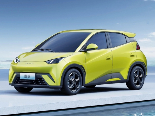 305km de alcance de crucero Byd Gaviota 5 puertas 4 asientos EV de segunda mano Pequeño coche eléctrico puro