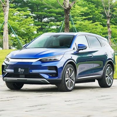 SUV de gasolina Byd Tang 7 asientos 635km de alcance conductor eléctrico ajuste del asiento