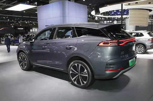 2023 Vehículo eléctrico de 7 plazas Carro de 635 km Combustible Gasolina Dm/Tang Accesorios Dmp Eléctrico Byd Tang UE 2022