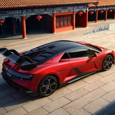 Sistema de frenado electromagnético BYD Yangwang U9 Coche deportivo eléctrico EV Supercoche híbrido
