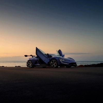 Popular Modelo Byd U9 Supercar con pantalla de cabeza hacia arriba Vehículo de energía eléctrica pura china