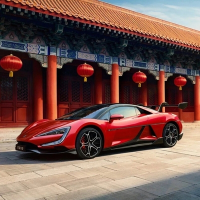 Popular Modelo Byd U9 Supercar con pantalla de cabeza hacia arriba Vehículo de energía eléctrica pura china