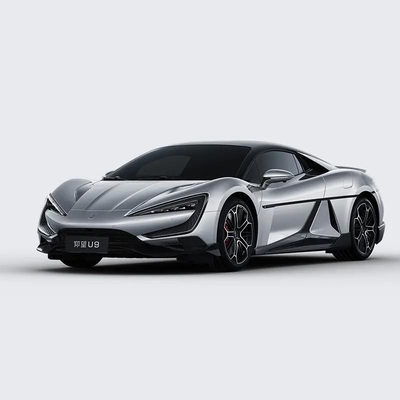 Velocidad máxima 300km/h Dirección izquierda Byd Supercarro eléctrico puro Yangwang U9 Modelo caliente
