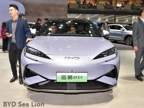 80.64kWh Blade Batería 2024 BYD Sea Lion 07EV SUV Condición y tiempo de carga de 0.42h