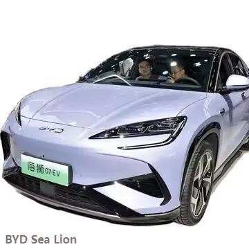 71.8 Kwh Capacidad de la batería 2024 Byd Pure Electric SUV Ocean Series Byd Haishi Byd Sea Lion 07 Violeta