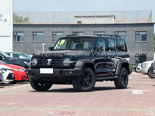 Tanque 300 Coche chino 8 velocidad 227HP 5 asientos SUV de gasolina con sistema de frenado mecánico