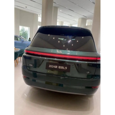 Stock Lixiang L9 Oro Energía Eléctrico Híbrido Interior Blanco 5 Puertas 6 asientos SUV