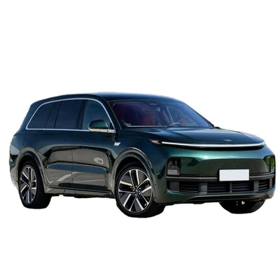 Stock Lixiang L9 Oro Energía Eléctrico Híbrido Interior Blanco 5 Puertas 6 asientos SUV