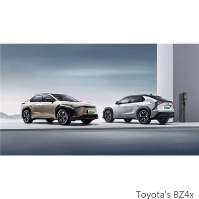 Coches eléctricos Toyota Bz4X 2WD con una capacidad de batería de 66.7 Kwh y 160km/H Max.Speed