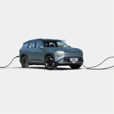 Tipo de energía KIA EV5 eléctrico puro Coche de 5 asientos SUV de lujo 530km Rango 231HP Auto Gris