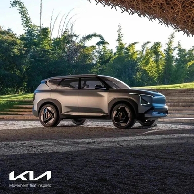 KIA EV5 eléctrico puro 2023 Mejor vehículo de energía de repuesto azul según el cliente