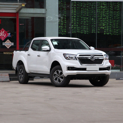Manual de dos ruedas con tracción a cuatro ruedas camioneta de carga de 2.4L gasolina velocidad máxima 160km Dongfen Sharp Qi 6 Larga caja de carga