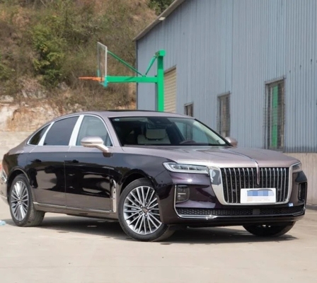Coche eléctrico de energía Hongqi E-HS9 6 asientos Blanco vehículo de cuatro ruedas con tracción FWD