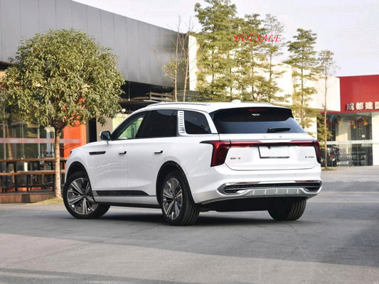 Blanco Hongqi H9 2.0t Automático de Alta Velocidad SUV de lujo Modelo de coche Deporte 4 ruedas Automóvil
