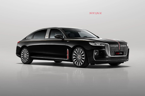 Vehículo eléctrico de lujo blanco H9 Hongqi E-HS9 2023 2024 Ehs9 automático