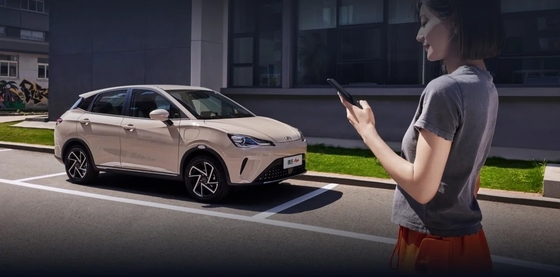 El SUV pequeño de largo alcance de Neta Aya 318km/401km para el mercado de vehículos de energía popular de 2023