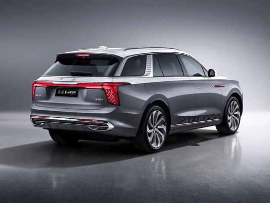 Sistema de frenado electromagnético Automóvil eléctrico EV 7 asientos 690km de alcance Luxury Hongqi E-HS9