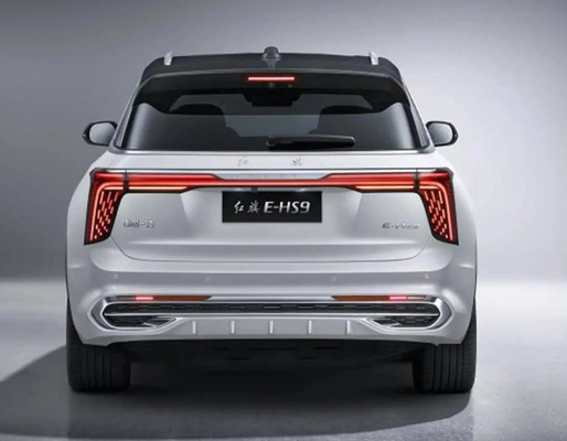 Vehículos energéticos Hongqi E-HS9 660km 7 asientos con doble color 8 velocidad máxima 230km/h