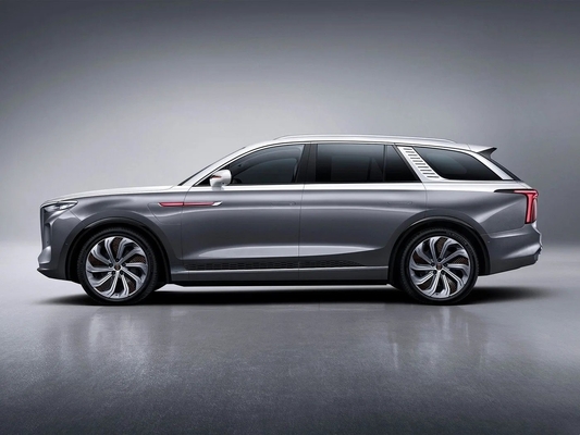 Caja de cambios automática de 600 km de alcance SUV eléctrico E-HS Eqm5 Sedan Hongqi E-HS9 7 asientos EV Car