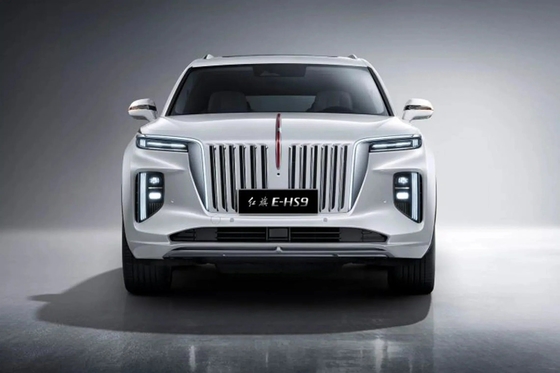 2023 Hongqi E-HS9 de 6 asientos con doble color y versión en inglés