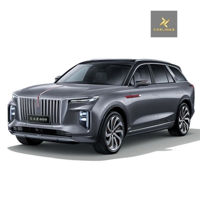 2920 mm distancia entre ejes Dirección izquierda Hongqi E-HS9 EV Auto 5 puertas 7 asientos SUV para largo alcance