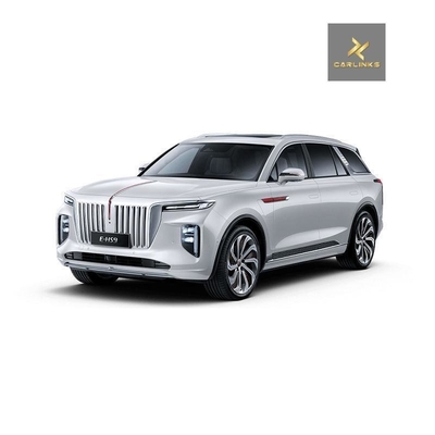 2920 mm distancia entre ejes Dirección izquierda Hongqi E-HS9 EV Auto 5 puertas 7 asientos SUV para largo alcance
