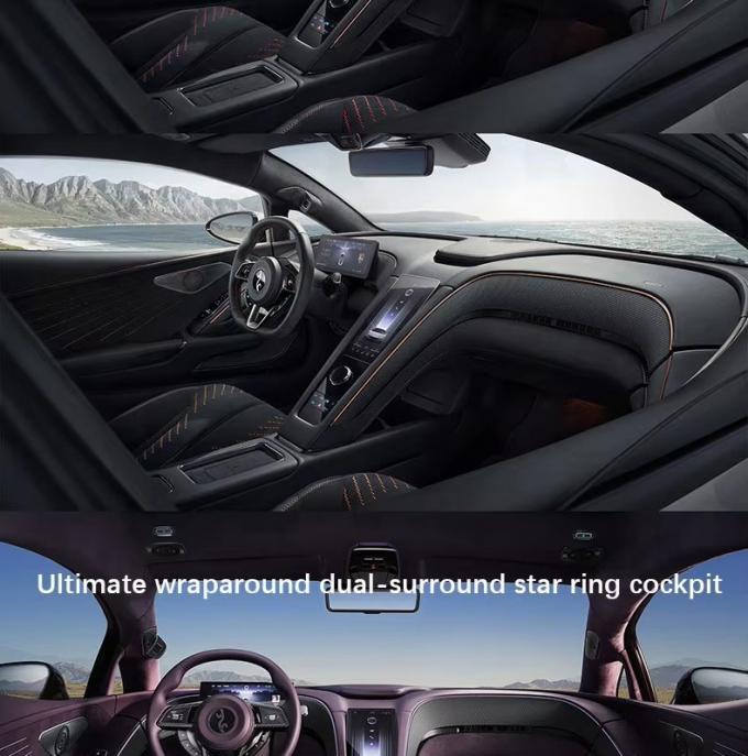 China′s New EV Car Byd Pure Electric Supercar Yangwang U9 Four-Wheel Drive Supercar 2.36 Seconds to 100 Km
