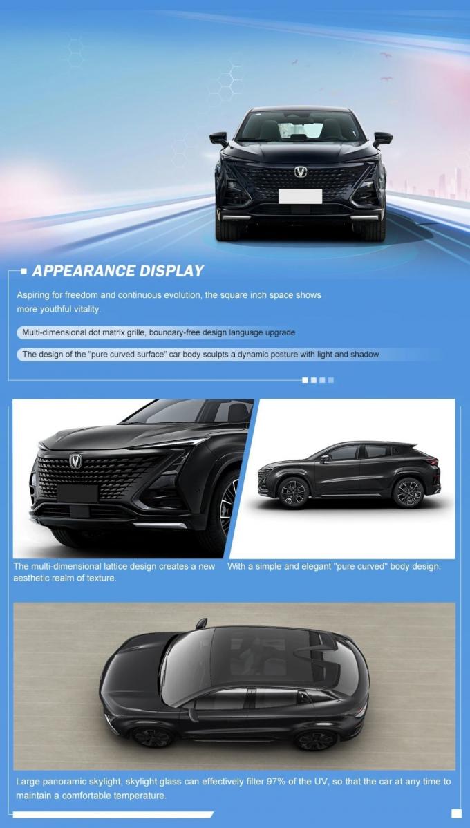 Chang′an Uni-T Compact SUV 1.5t 2.0t 7 Speed Dual Clutch Cheap Best-Selling New Gasoline Car Changan Uni T